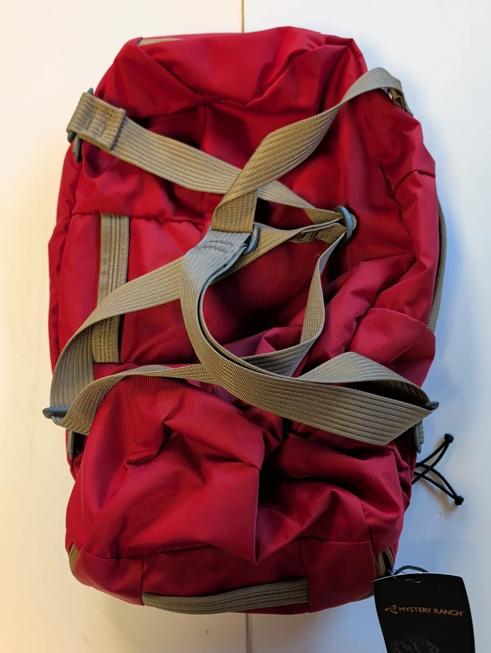 Mystery Ranch 30L Mission Stuffel Duffle/Backpack NEW Red RARE
